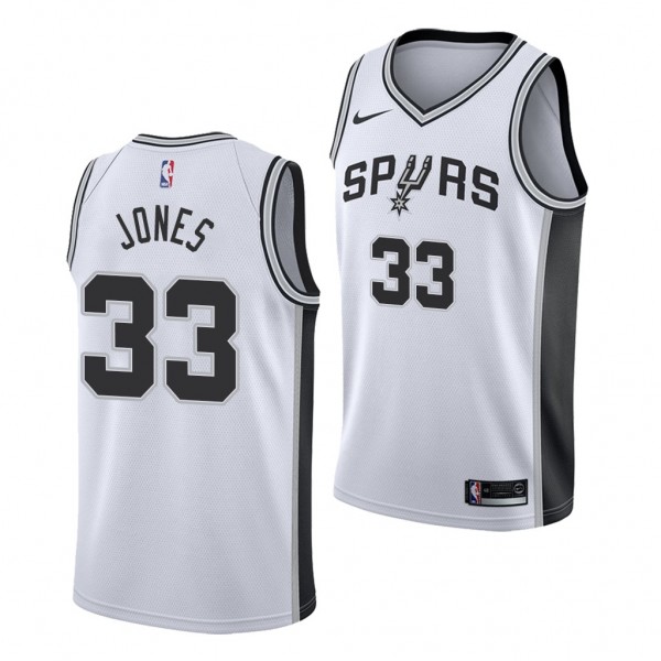 Tre Jones San Antonio Spurs 2020 NBA Draft White J...