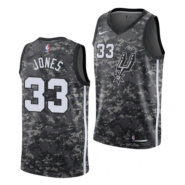Tre Jones San Antonio Spurs 2020 NBA Draft Black J...