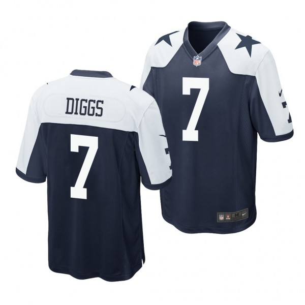 Trevon Diggs #7 Dallas Cowboys 2020 NFL Draft Navy...