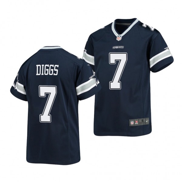 Dallas Cowboys #7 Trevon Diggs Jersey 2020 NFL Dra...