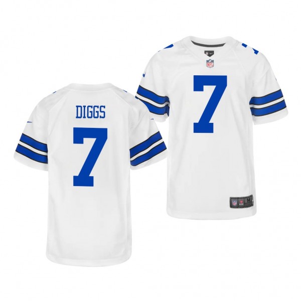 Dallas Cowboys #7 Trevon Diggs Jersey 2020 NFL Dra...