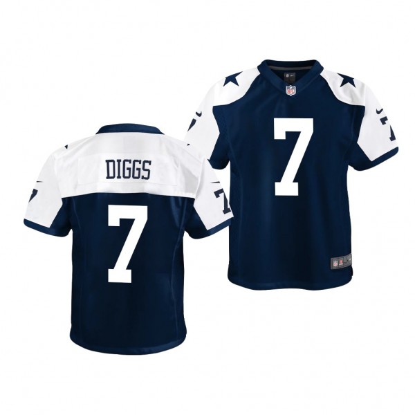 Dallas Cowboys #7 Trevon Diggs Jersey Alternate Ga...