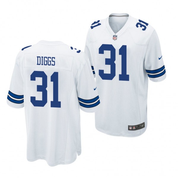 Dallas Cowboys Trevon Diggs White 2020 NFL Draft G...