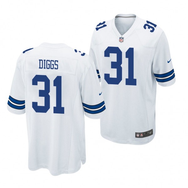 Dallas Cowboys Trevon Diggs White 2020 NFL Draft M...
