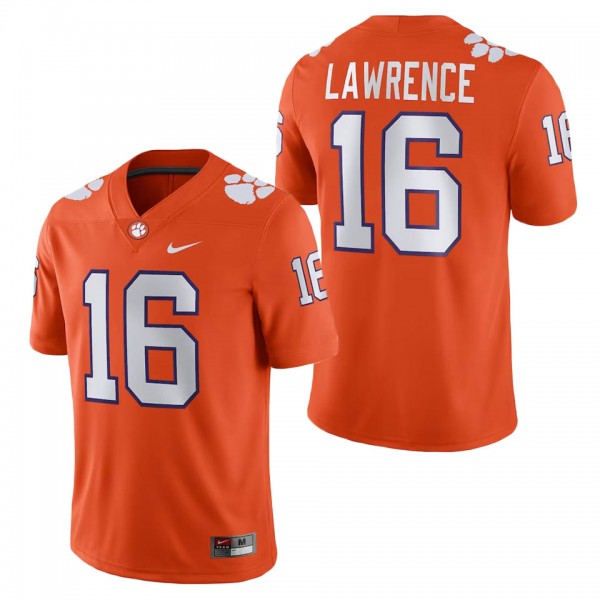 Trevor Lawrence Clemson Tigers Player Game Jersey ...