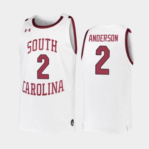 South Carolina Gamecocks Trey Anderson White 2019-...