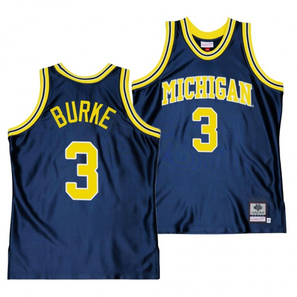 Trey Burke #3 Michigan Wolverines Throwback Alumni...