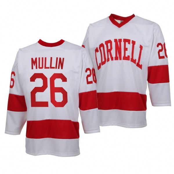 Tristan Mullin Cornell Big Red White Replica NCAA ...