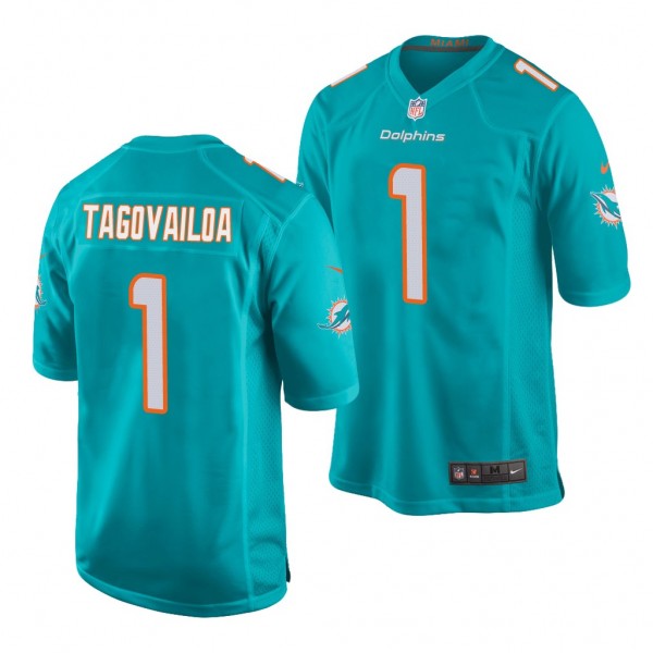 Miami Dolphins Tua Tagovailoa Aqua 2020 NFL Draft ...