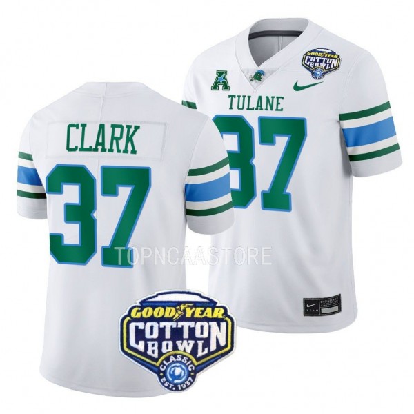 Macon Clark Tulane Green Wave 2023 Cotton Bowl Col...