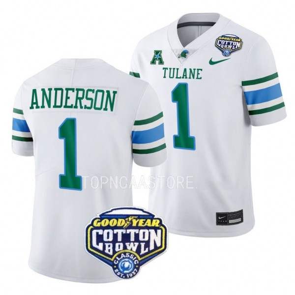 Nick Anderson Tulane Green Wave 2023 Cotton Bowl C...