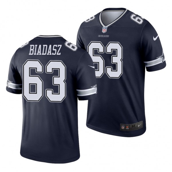Dallas Cowboys Tyler Biadasz Navy 2020 NFL Draft L...