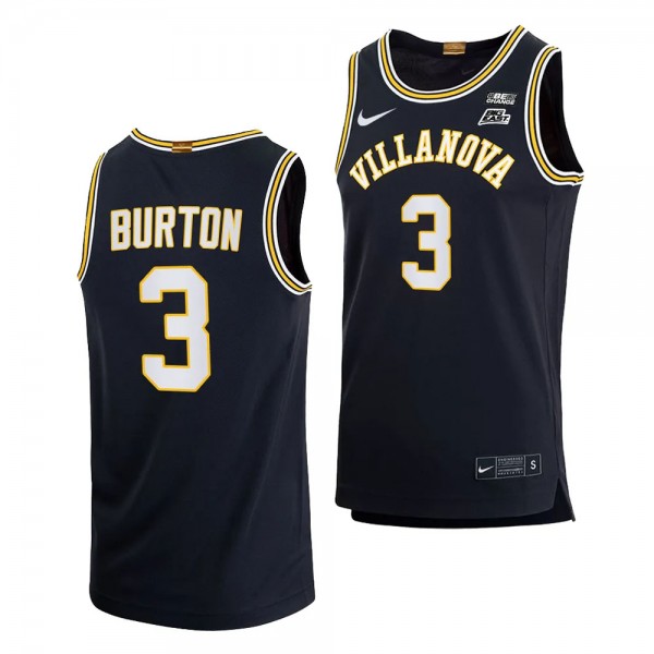 Tyler Burton Villanova Wildcats #3 College Basketb...