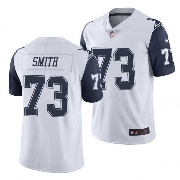 Tyler Smith 2022 NFL Draft Dallas Cowboys White Je...