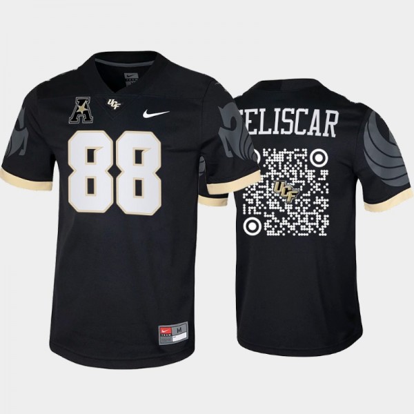 UCF Knights Josh Celiscar QR Codes Jersey Black 20...