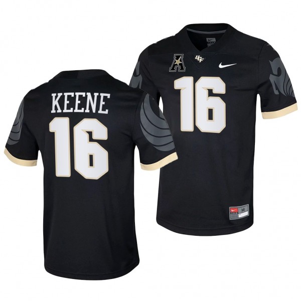 UCF Knights Mikey Keene 16 Black 2021-22 College F...