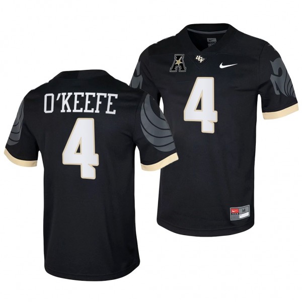 UCF Knights Ryan O'Keefe 4 Black 2021-22 College F...