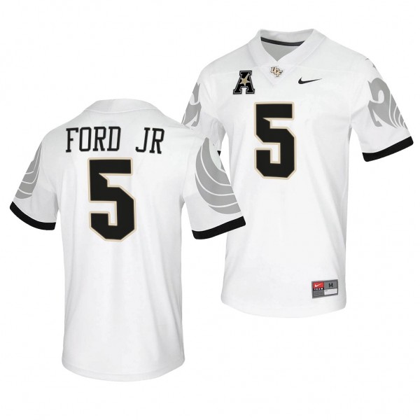 UCF Knights Troy Ford Jr College Football Jersey White 2022 Jersey