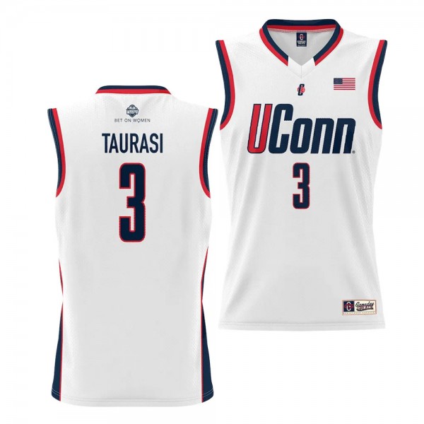 Diana Taurasi UConn Huskies White Women's Basketba...