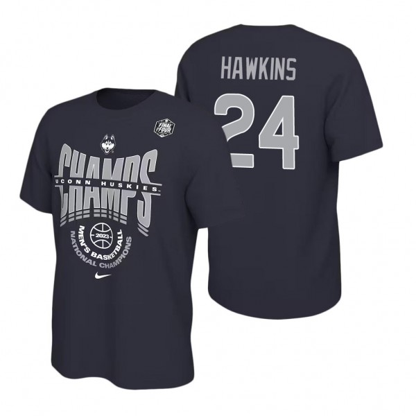 Jordan Hawkins UConn Huskies Navy 2023 NCAA Final ...
