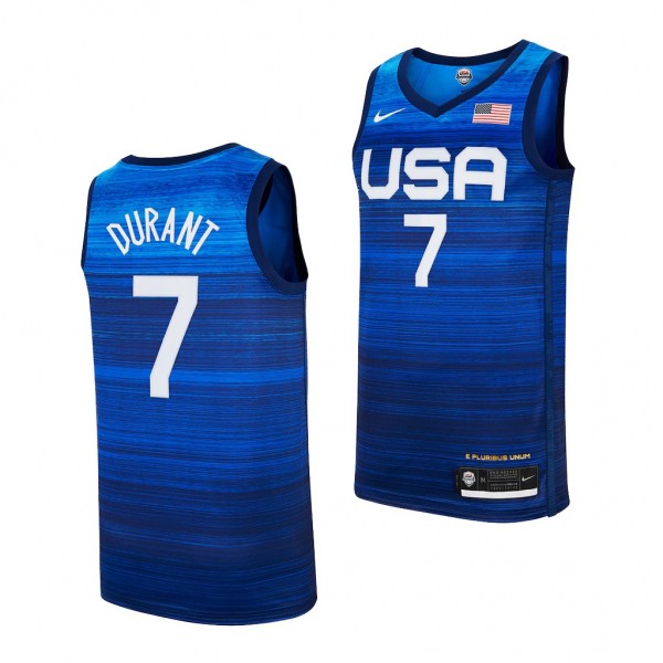 USA Basketball Kevin Durant Tokyo Olympics 2021 Bl...