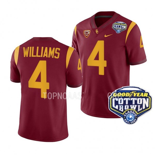 Mario Williams USC Trojans 2023 Cotton Bowl Cardin...
