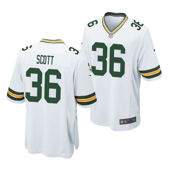 Green Bay Packers Vernon Scott white 2020 2020 NFL...