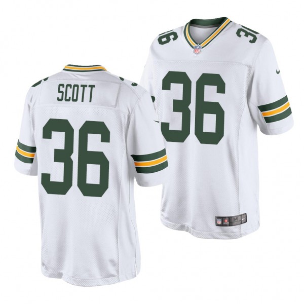 Green Bay Packers Vernon Scott white 2020 2020 NFL...