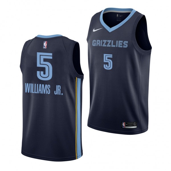 2022 NBA Draft Grizzlies Vince Williams Jr. Navy I...