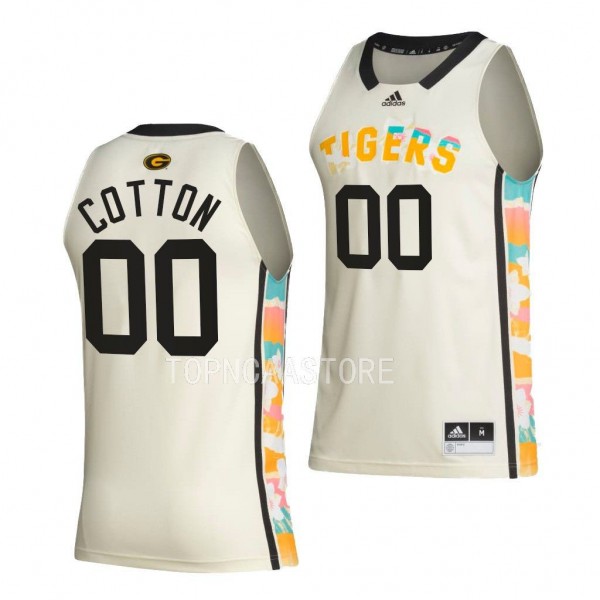 Grambling Tigers BHE basketball Virshon Cotton #00...