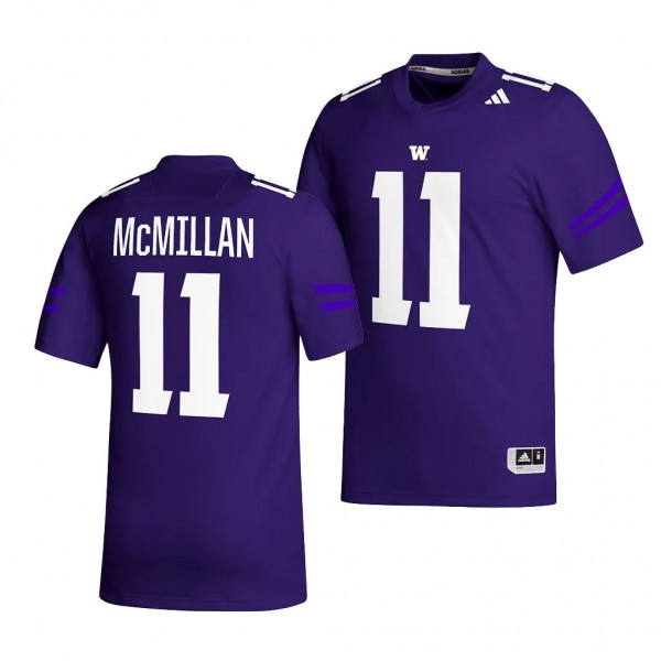 Jalen McMillan Washington Huskies #11 Purple Jerse...