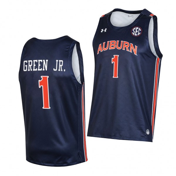 Wendell Green Jr. #1 Auburn Tigers 2021-22 College...