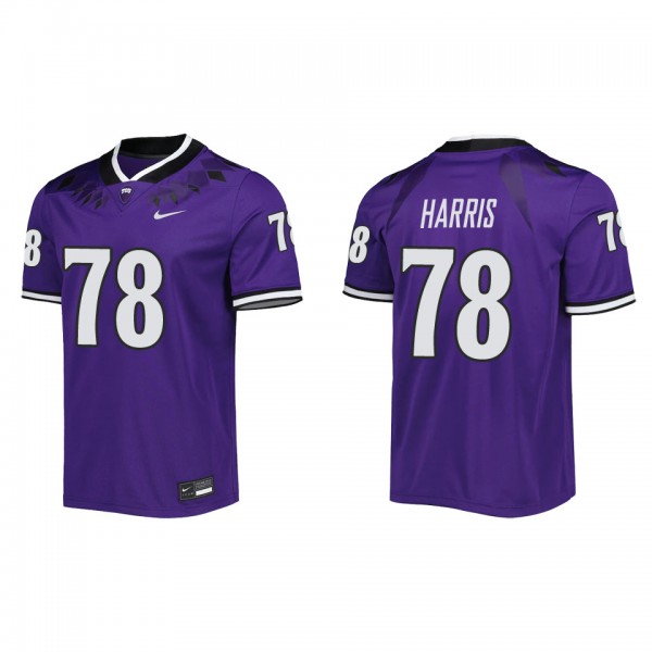 Wes Harris TCU Horned Frogs Untouchable College Football Jersey Purple