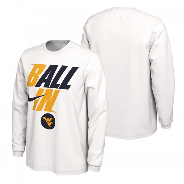West Virginia Mountaineers Nike Ball In Bench T-Sh...