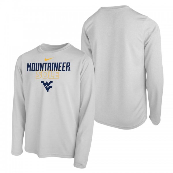 West Virginia Mountaineers Youth Sole Bench T-Shir...