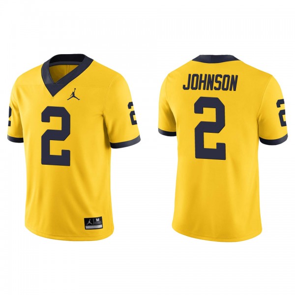 Will Johnson Michigan Wolverines Jordan Brand Alternate Game Jersey Maize