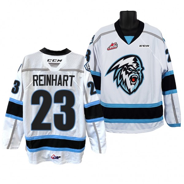 Sam Reinhart Winnipeg Ice WHL Jersey - White