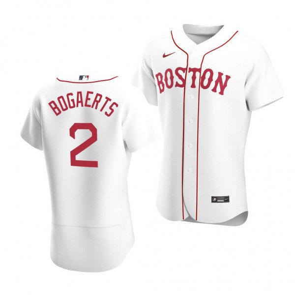 Xander Bogaerts Boston Red Sox #2 White Authentic ...