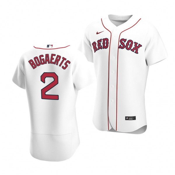 Xander Bogaerts Boston Red Sox #2 White Authentic ...