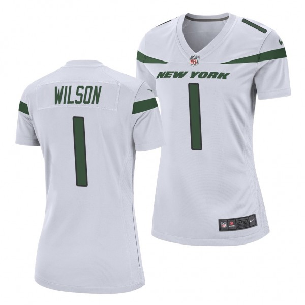 Zach Wilson New York Jets 2021 NFL Draft Game White Jersey Women's