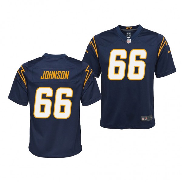 2022 NFL Draft Zion Johnson Jersey Los Angeles Cha...